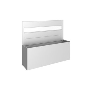 Biohort Schutting Moestuinbox Zilver Met Acrylglas