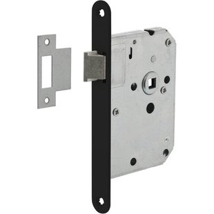 Intersteel 10 stuks Woningbouw loopslot zwart