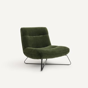 Fluwelen fauteuil, HELMA