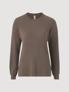 Geribde gebreide trui Studio
