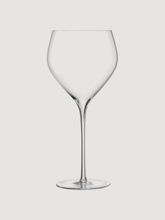 Mondgeblazen rode wijnglazen Savoy, 2-delig