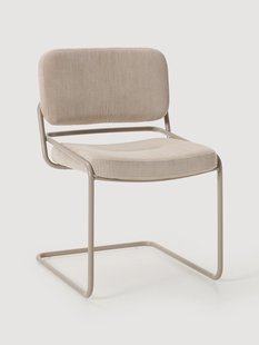 Cantilever stoel Don van corduroy