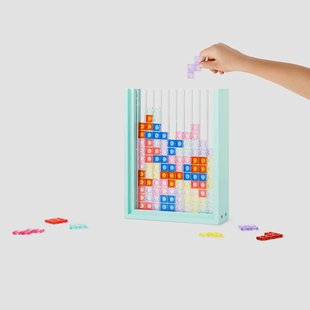 3D blokpuzzel in een lijst