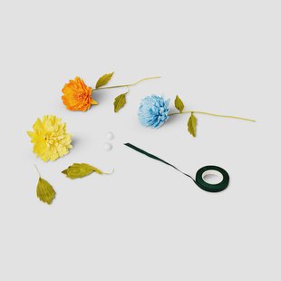 DIY papieren bloemen set
