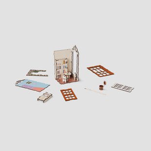 DIY houten boekenplankdecoratie