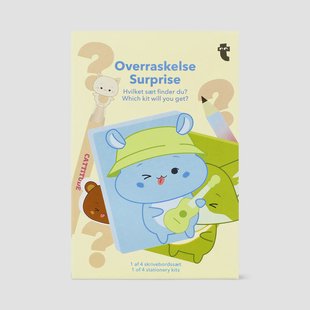 Verrassingsdoosje met schrijfwaren