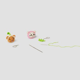 DIY gehaakte sleutelhangers