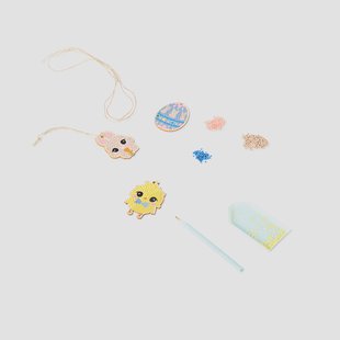 DIY strass-ornamenten - 3 stuks