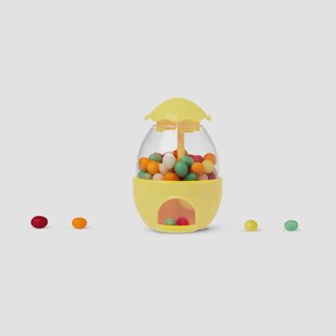 Snoepautomaat met mini-eitjes