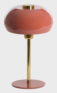 Light & Living Tafellamp 'Surin' 34cm, kleur Koraal/Goud