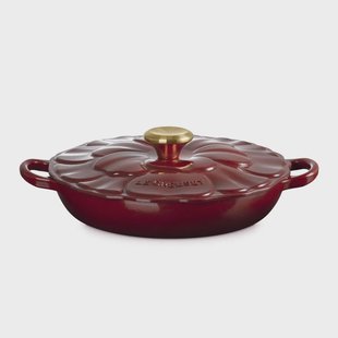 Le Creuset - Signature Campagnard Braadpan Bloesem - Garnet - 26 cm