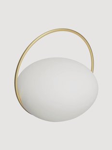 Draagbare LED tafellamp Orbit, dimbaar