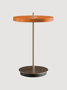 Kleine draagbare LED tafellamp Asteria Move, dimbaar