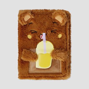 A5 pluche berennotitieboek