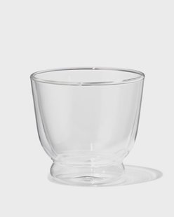 HEMA Mok 200ml borosilicaatglas dubbelwandig (transparant)
