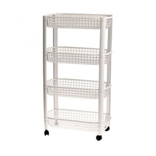 Keukentrolley Op Wielen Wit