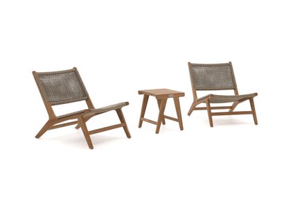 Bellagio Elcito lounge balkonset 3-delig - Laagste prijsgarantie!