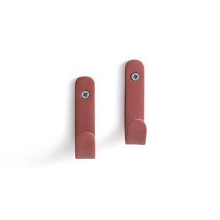 Set van 2 metalen kapstokken , Hiba