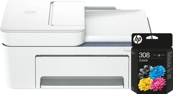 HP DeskJet 4322 All-in-One + 1 set extra cartridges