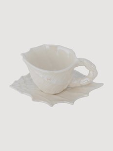 Koffiekopje Shellie met schoteltje