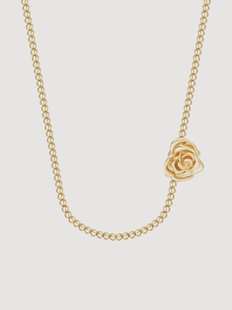 Zilveren ketting Stanley, verguld