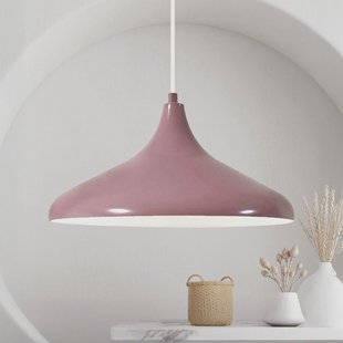 ROYALTECH Claus hanglamp, paars/wit, Ø 35 cm, metaal