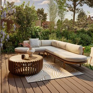 Studio LIVIT teak loungebank Viveiro