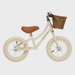 Banwood loopfiets first go 12 inch crème