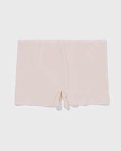 HEMA Damesboxer naadloos micro met kant naturel (naturel)
