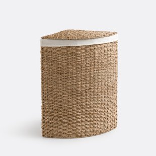 Hoekwasmand, gevlochten zeegras, AZURO