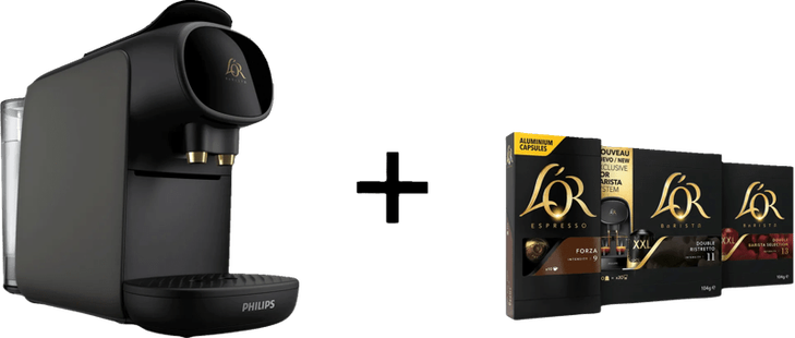 Philips L'OR Barista Sublime LM9012/23 Grijs met koffiecups