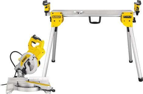 DeWalt DWS777-QS + Onderstel