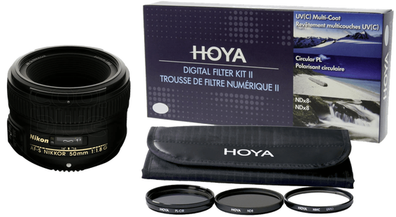 Nikon AF-S 50mm f/1.8G + Hoya Digital Filter Introduction Ki