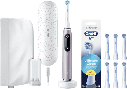 Oral-B iO 9n Rozenkwarts + 6 opzetborstels