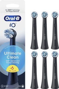Oral-B iO Ultimate Clean Zwart (6 stuks)