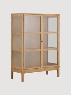 Houten vitrinekast Zamora