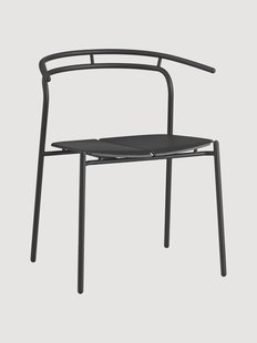 Metalen tuinstoel Novo met armleuningen