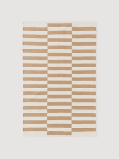 Handgeweven Kelim vloerkleed Donna met strepen