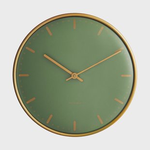 Arne Jacobsen Clocks Arne Jacobsen City Hall klok Groen, Ø21 cm