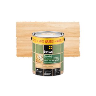 Sencys Buitenbeits Beits - Kleurloos - Semi Transparant - 3l