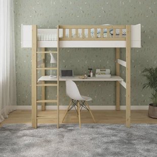 NOUS Kids hoogslaper met bureau Seto (90x200 cm)