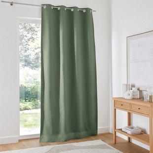 Katoenen verduisteringsgordijn met oogjes, Scenario