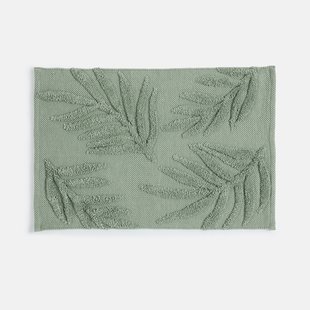 Geweven en getufte badmat van gerecycled katoen, Jobe