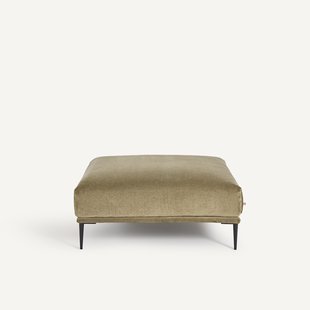 Voetensteun XL, in linnen fluweel, OSCAR