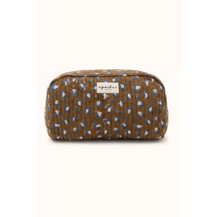 Grote beauty case met luipaardprint, GAYANE