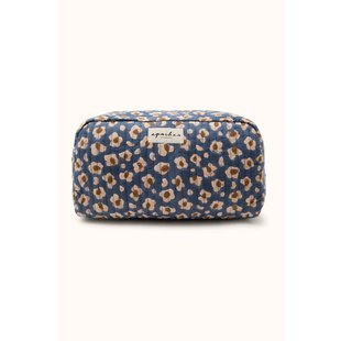 Grote beauty case met luipaardprint, GAYANE