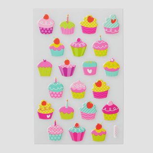 Cupcake Stickers