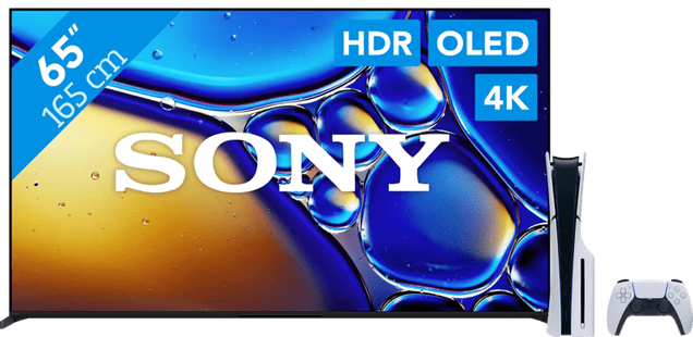 Sony 65 Bravia 8 II 4K QD-OLED + PlayStation 5 Slim Disc Edition