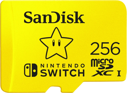SanDisk MicroSDXC Extreme Gaming 256GB (Nintendo licensed)