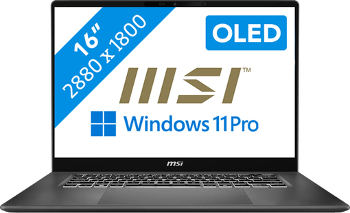 MSI Prestige 16 AI+ C3MG-052NL OLED QWERTY